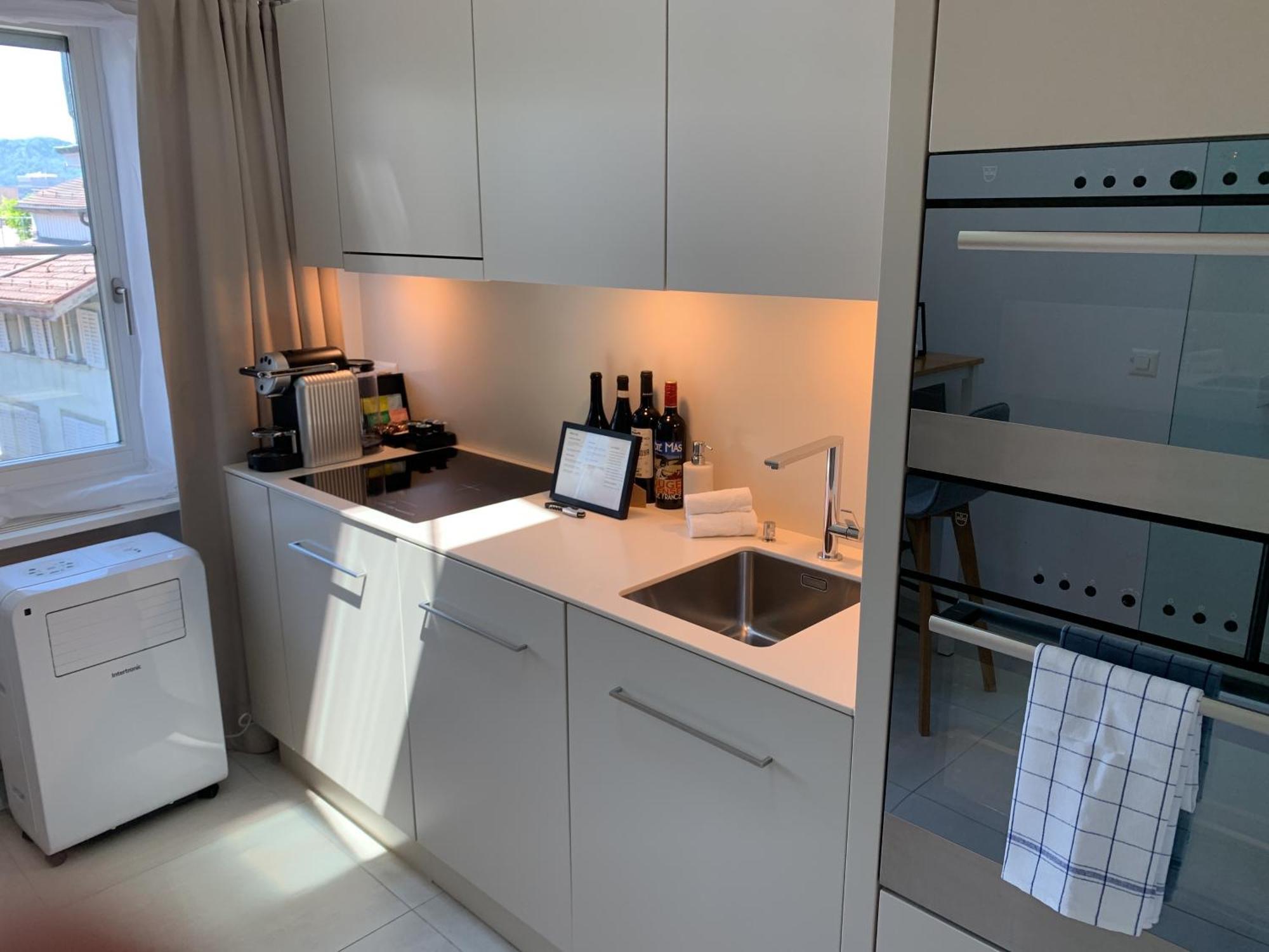 Zuerich Niederdorf - Grossmuenster Lejlighed Værelse billede